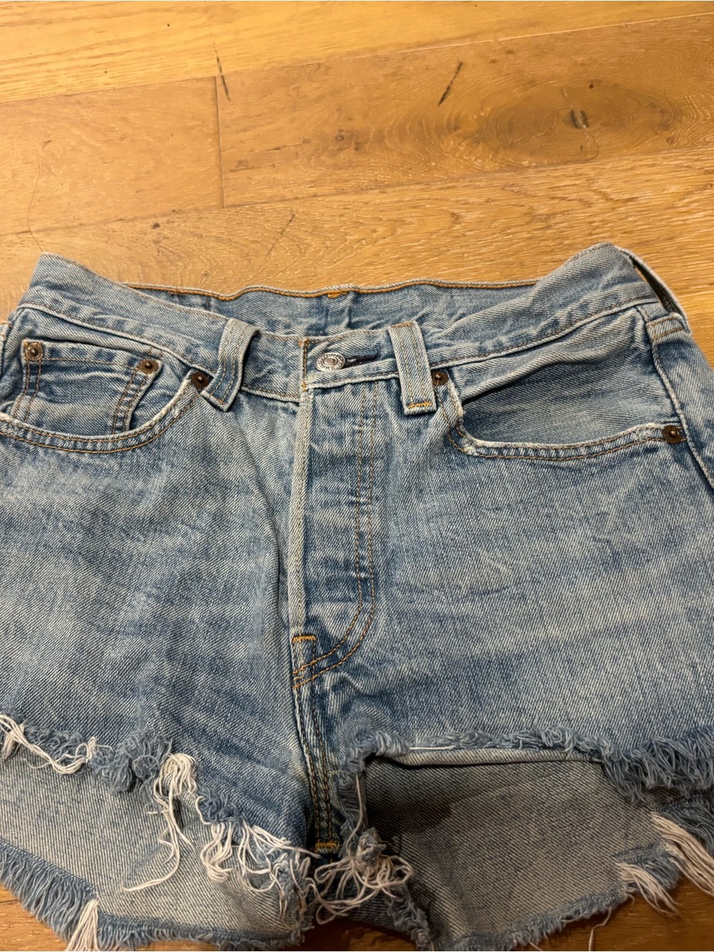 Levis Denim Cutoff Shorts